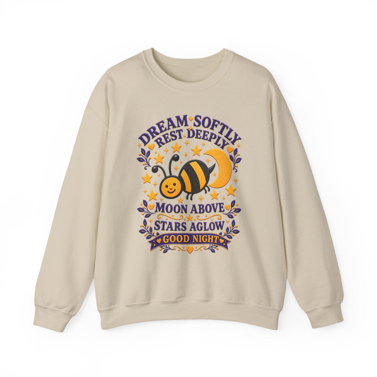 Dream Softly Bee Crewneck