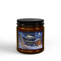 Christmas Cabin Soy Candle — Scented Amber Jar (4oz & 9oz)