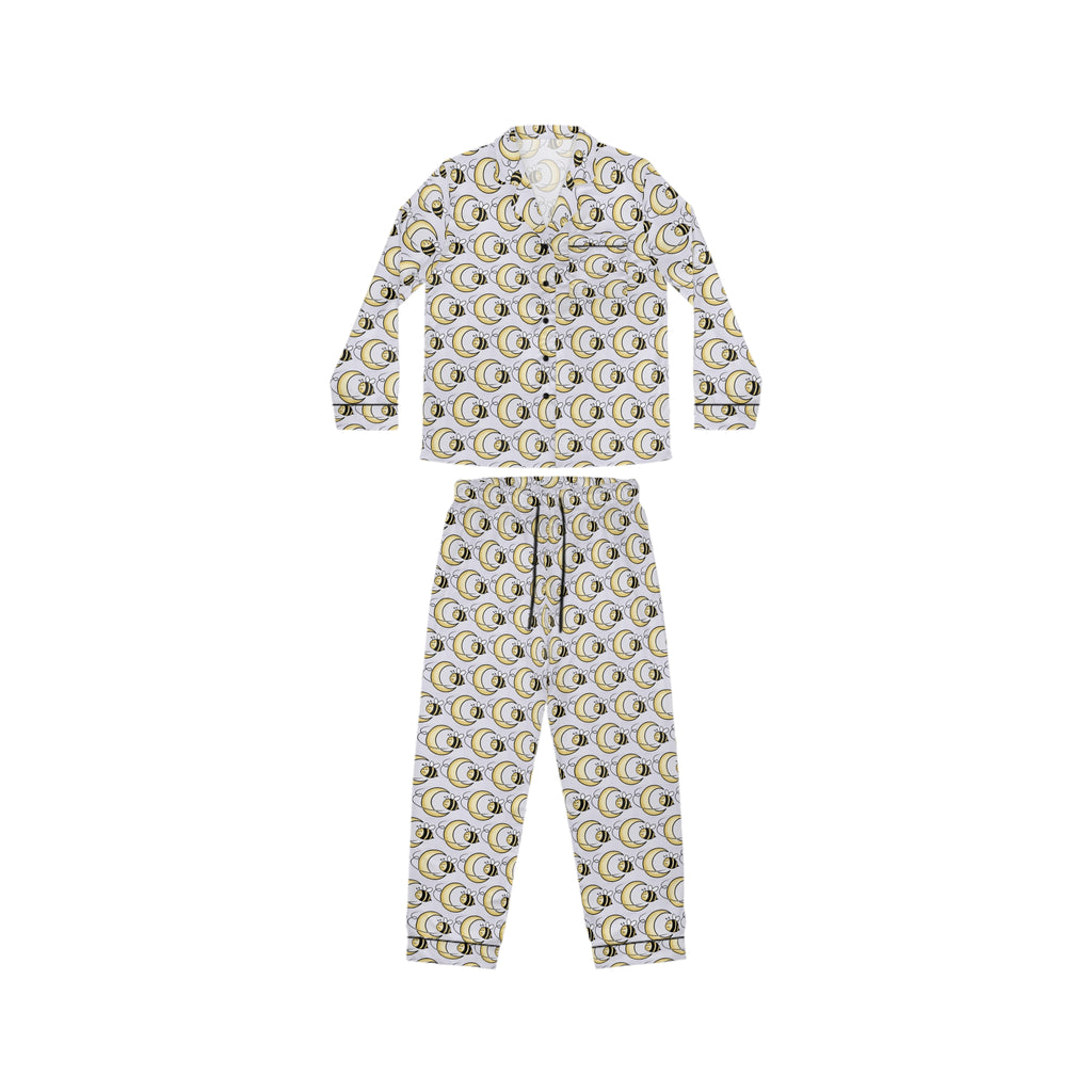 Bee Moon Satin Pajama Set