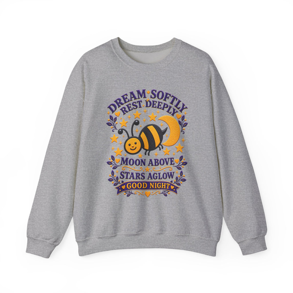 Dream Softly Bee Crewneck