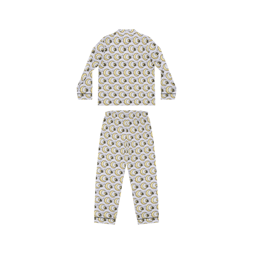 Bee Moon Satin Pajama Set
