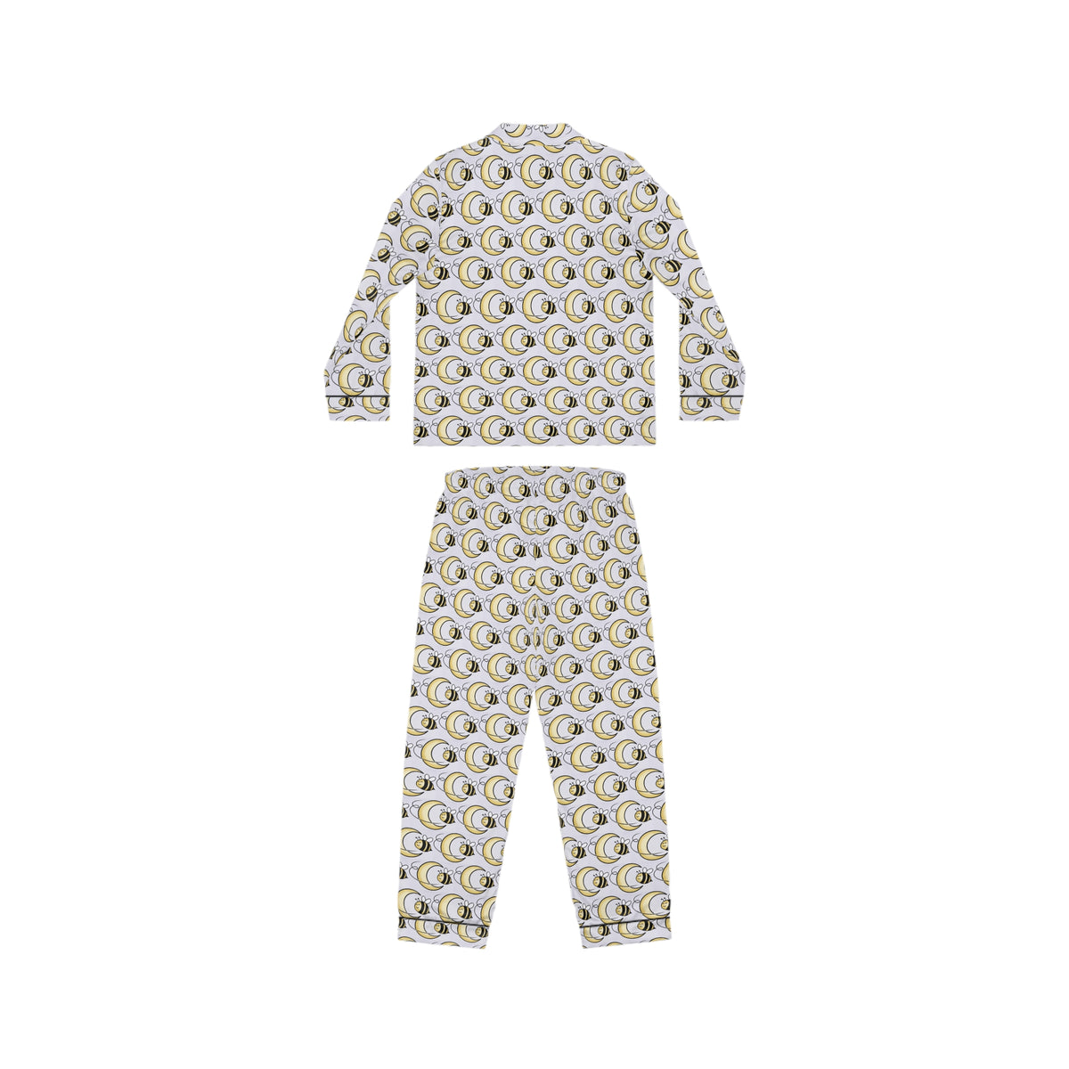Bee Moon Satin Pajama Set