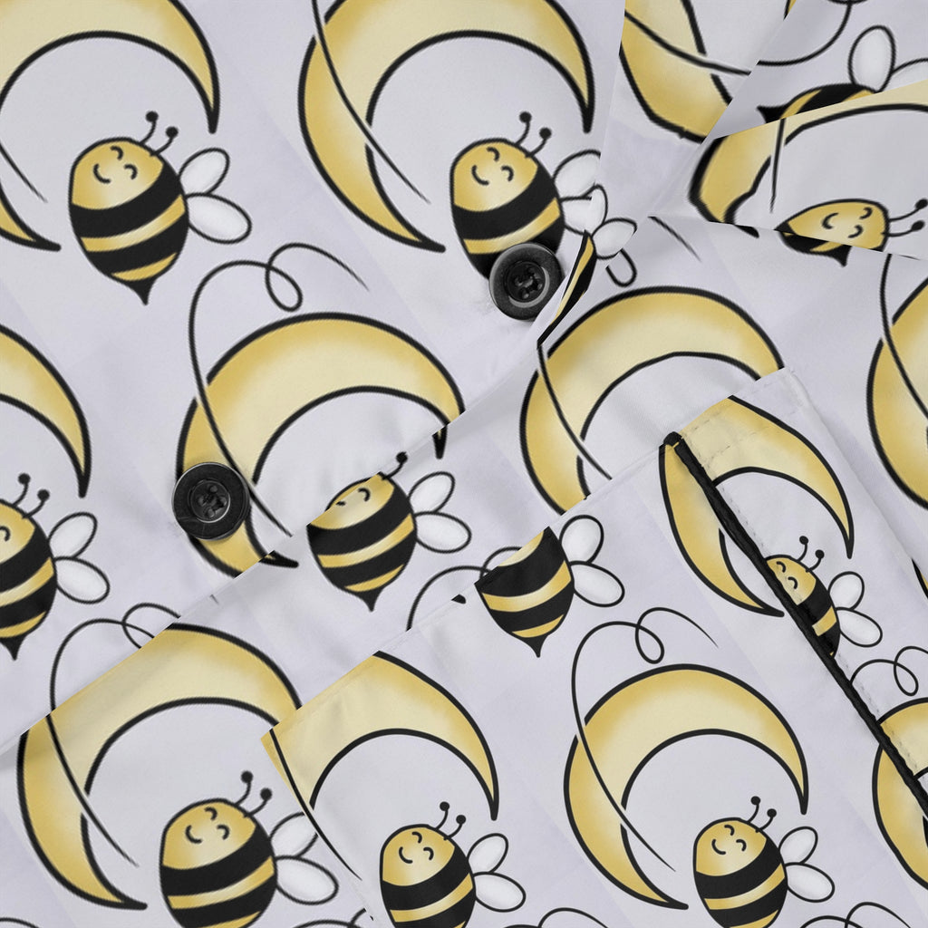 Bee Moon Satin Pajama Set