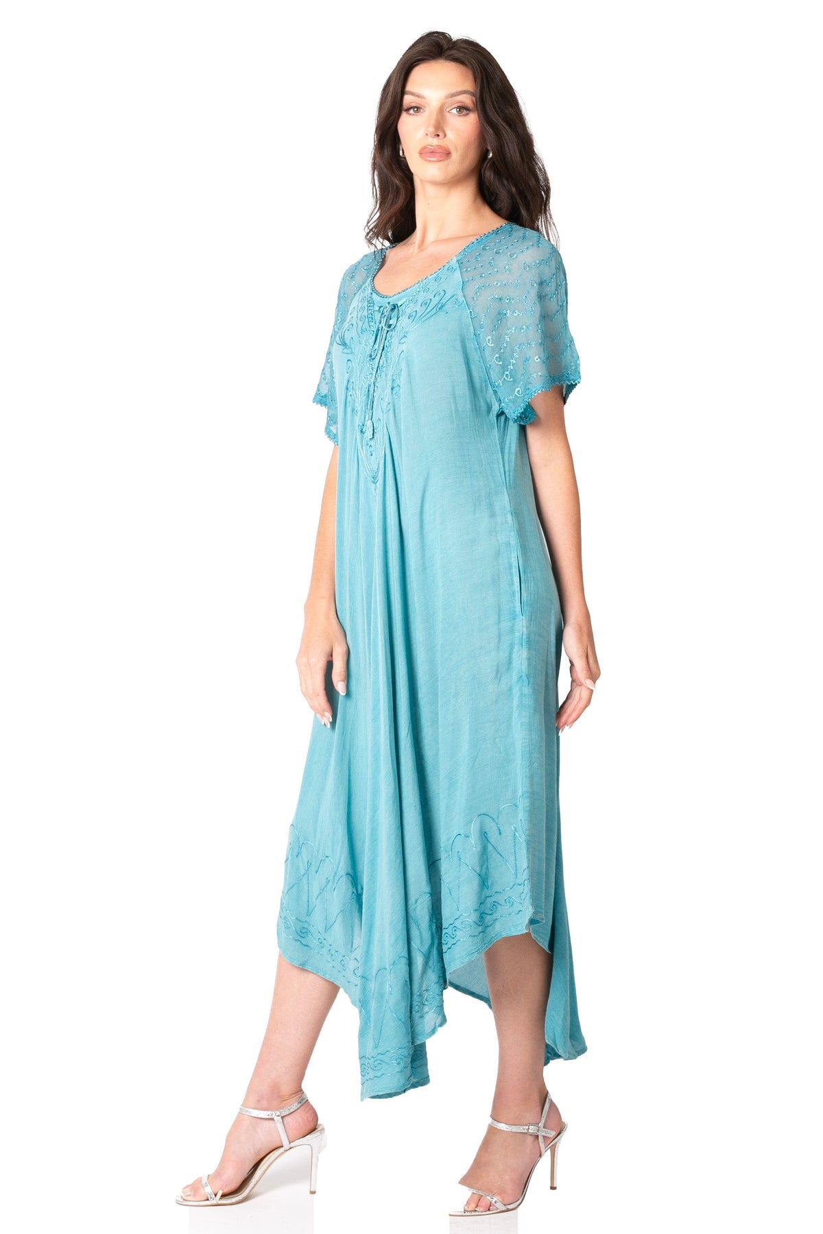 Helena Embroidered Nightgown