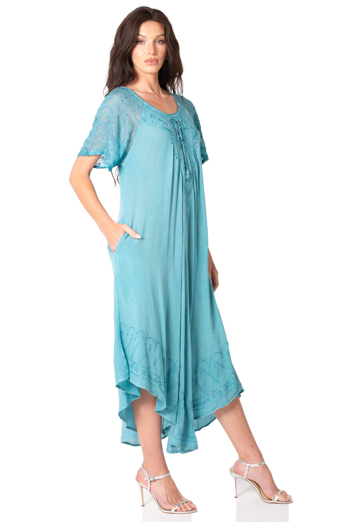 Helena Embroidered Nightgown