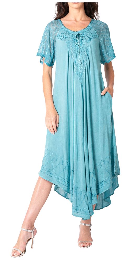 Helena Embroidered Nightgown