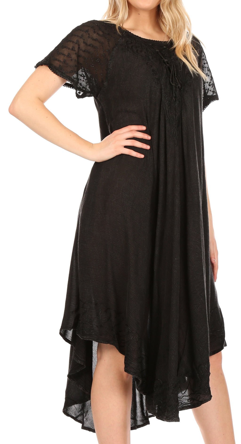 Helena Embroidered Nightgown