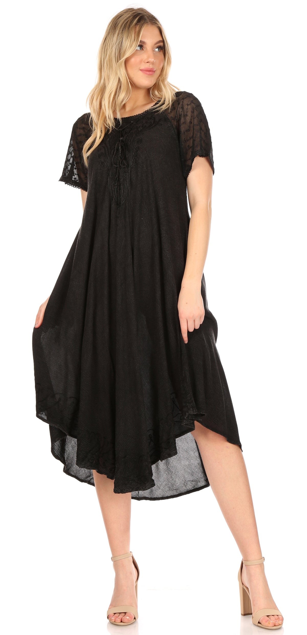 Helena Embroidered Nightgown