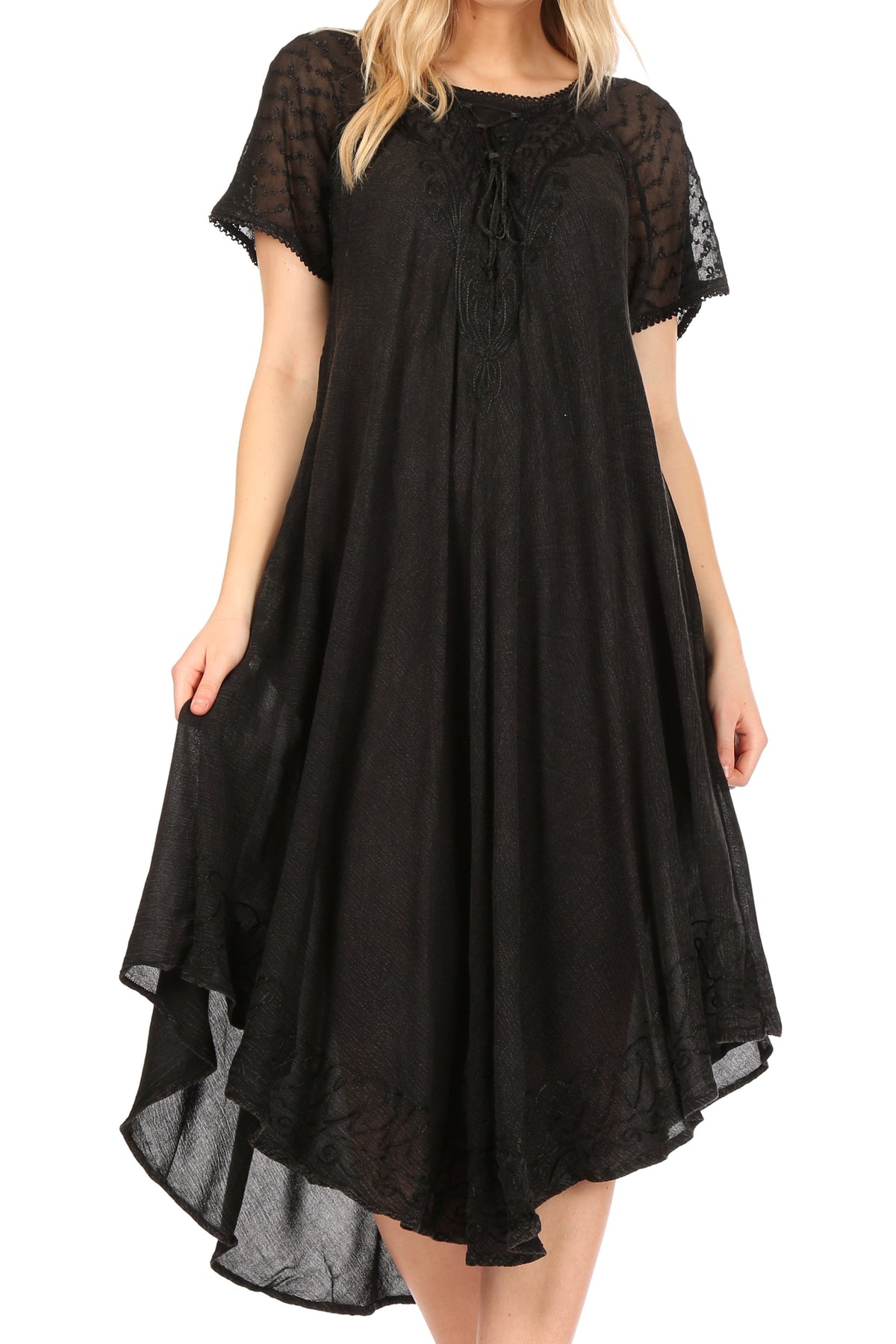 Helena Embroidered Nightgown