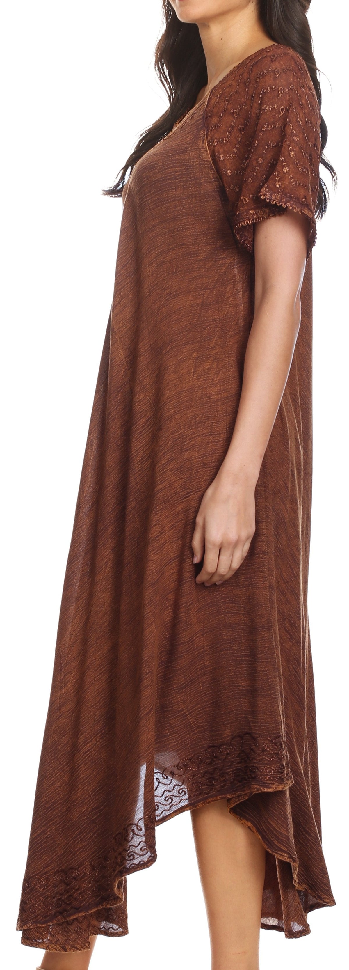 Helena Embroidered Nightgown