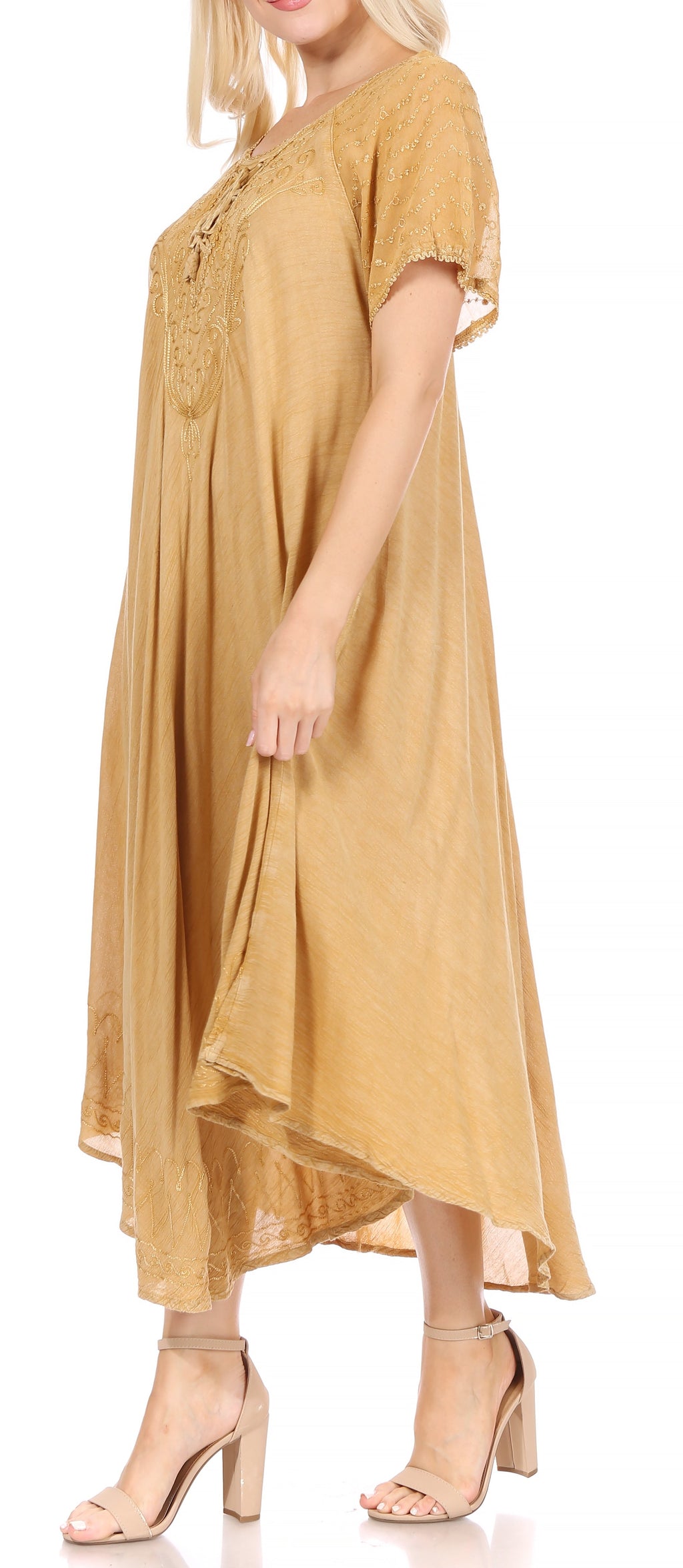 Helena Embroidered Nightgown