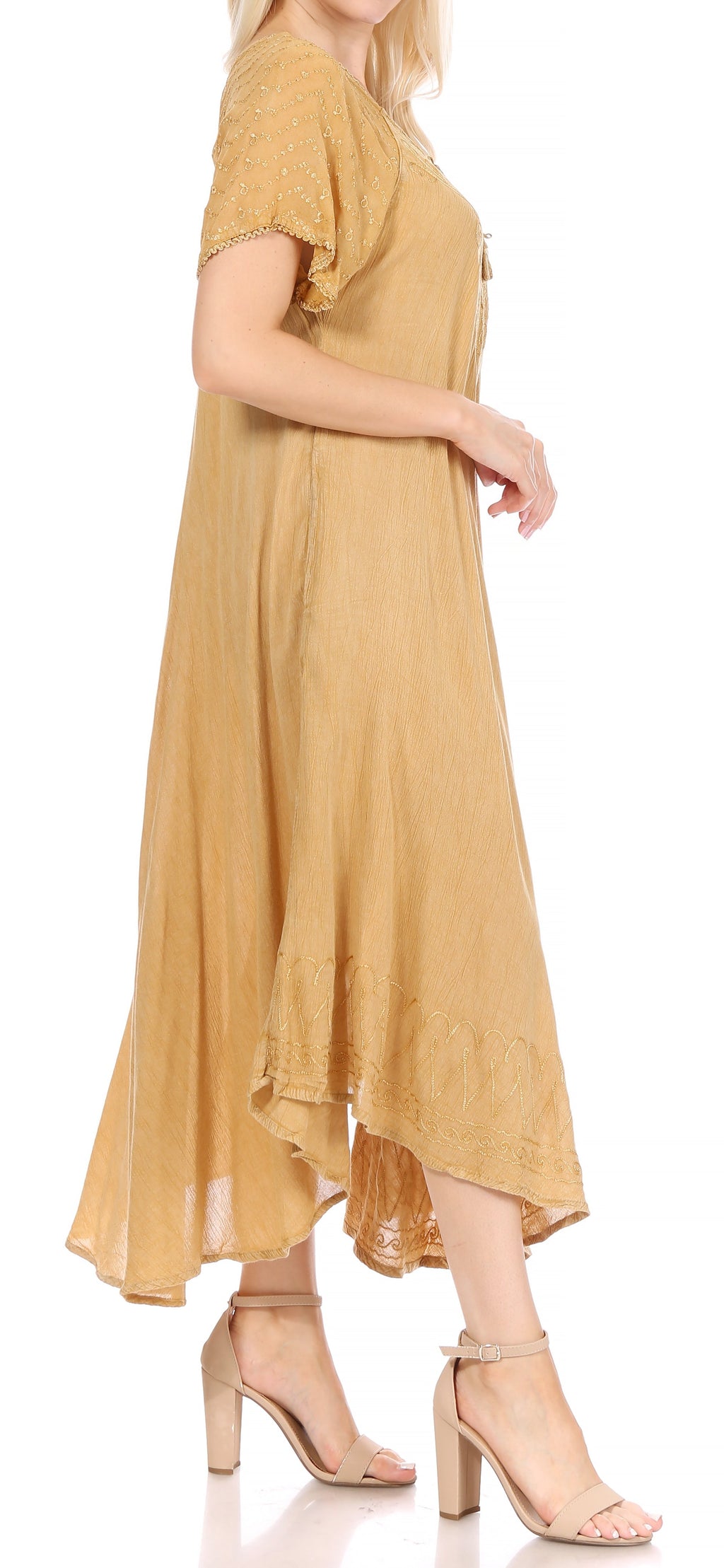 Helena Embroidered Nightgown