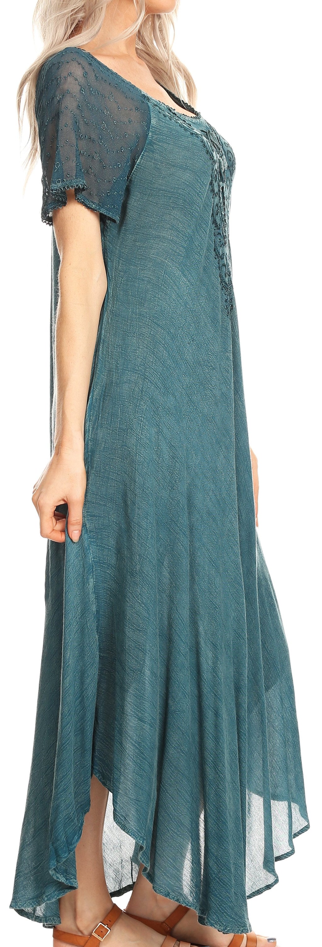 Helena Embroidered Nightgown