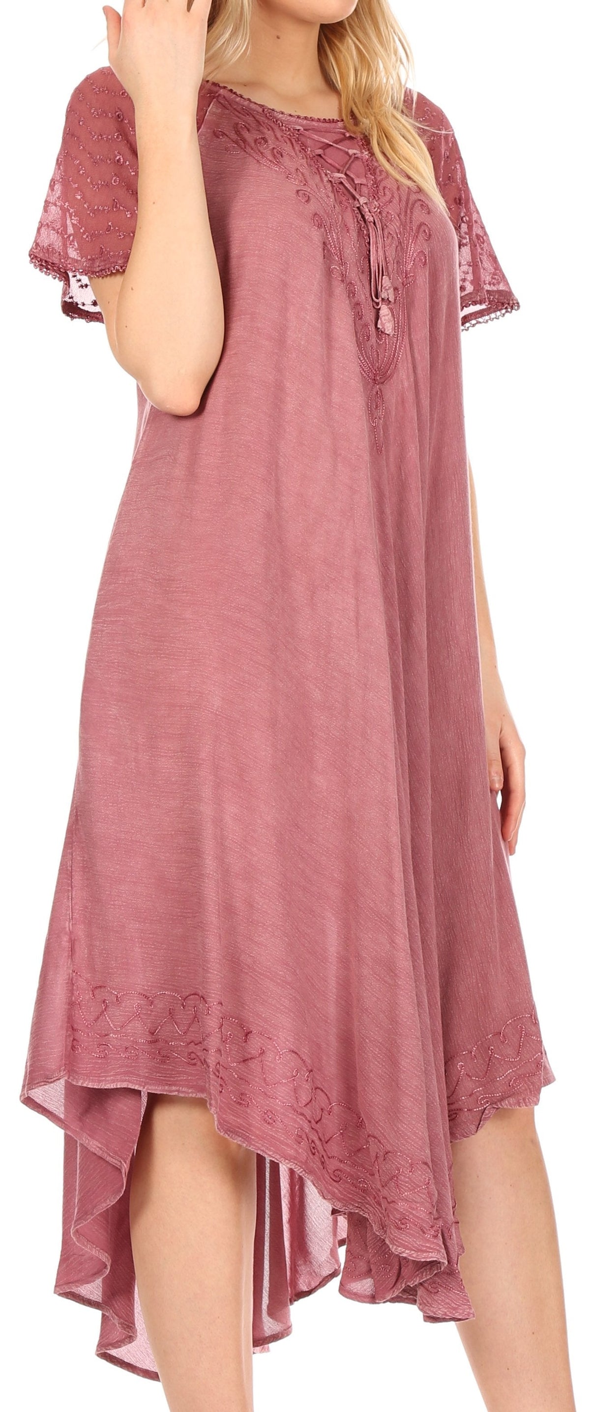 Helena Embroidered Nightgown