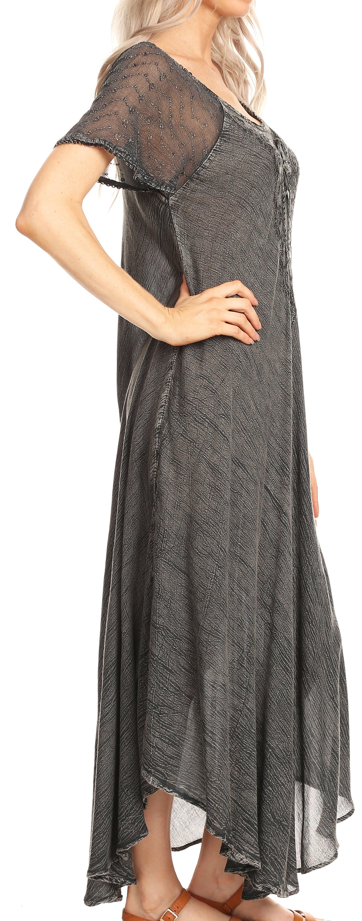 Helena Embroidered Nightgown