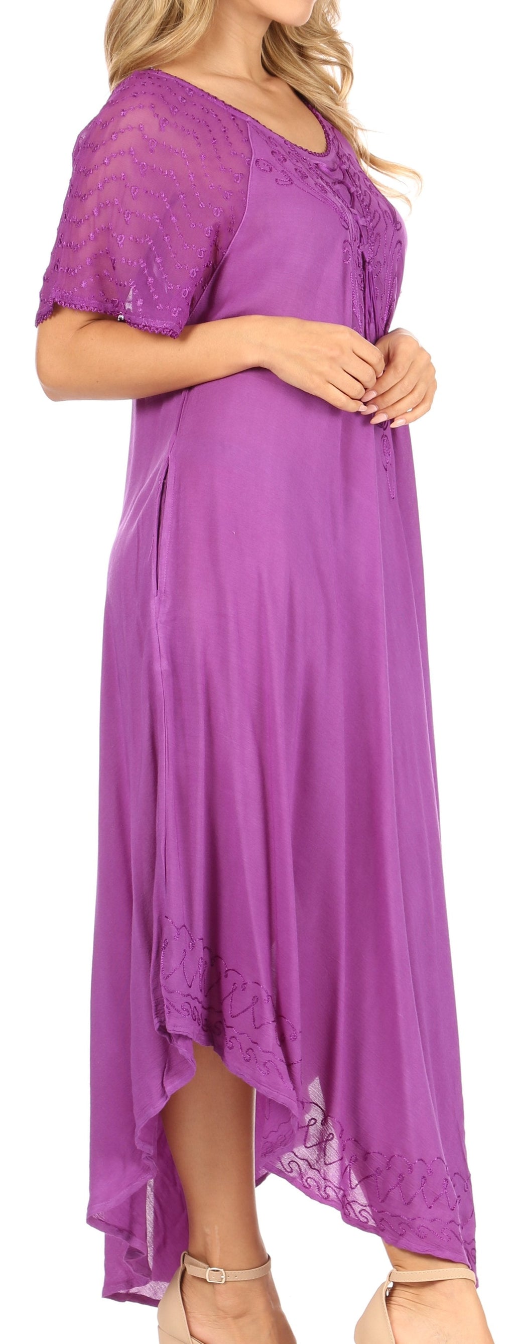 Helena Embroidered Nightgown