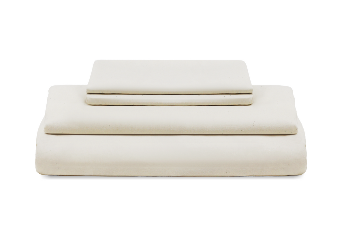 Organic Cotton Sateen Sheet Set