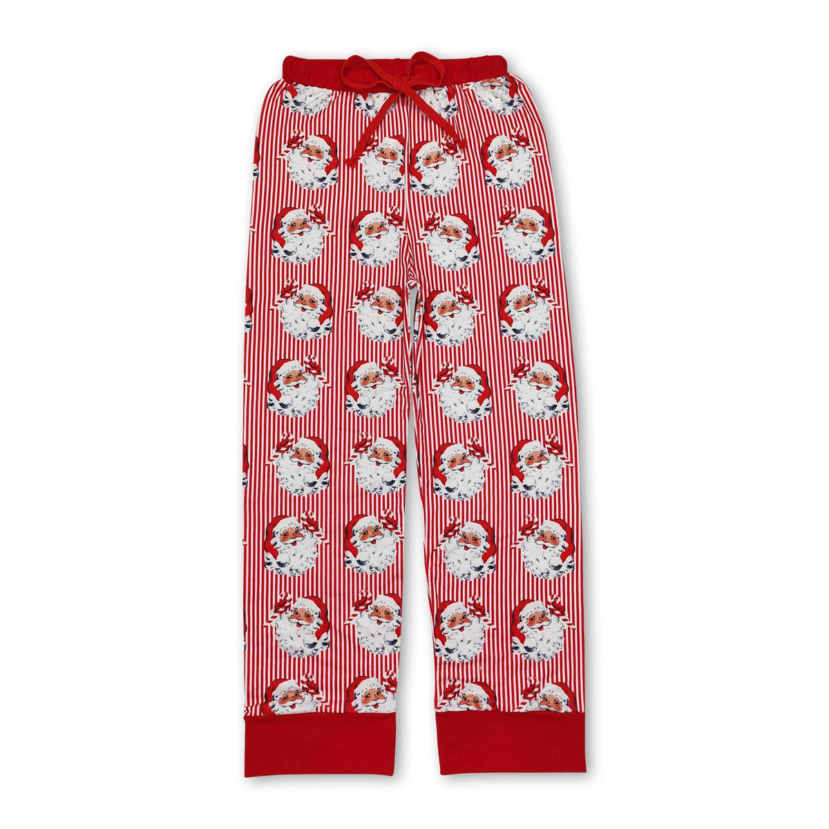 Red Stripe Santa Men's PJ Pants