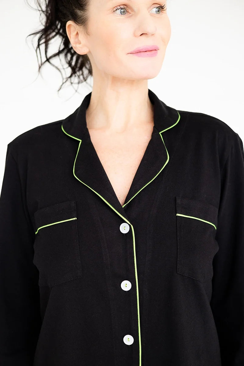 Brushed Pima Cotton Pajama Set