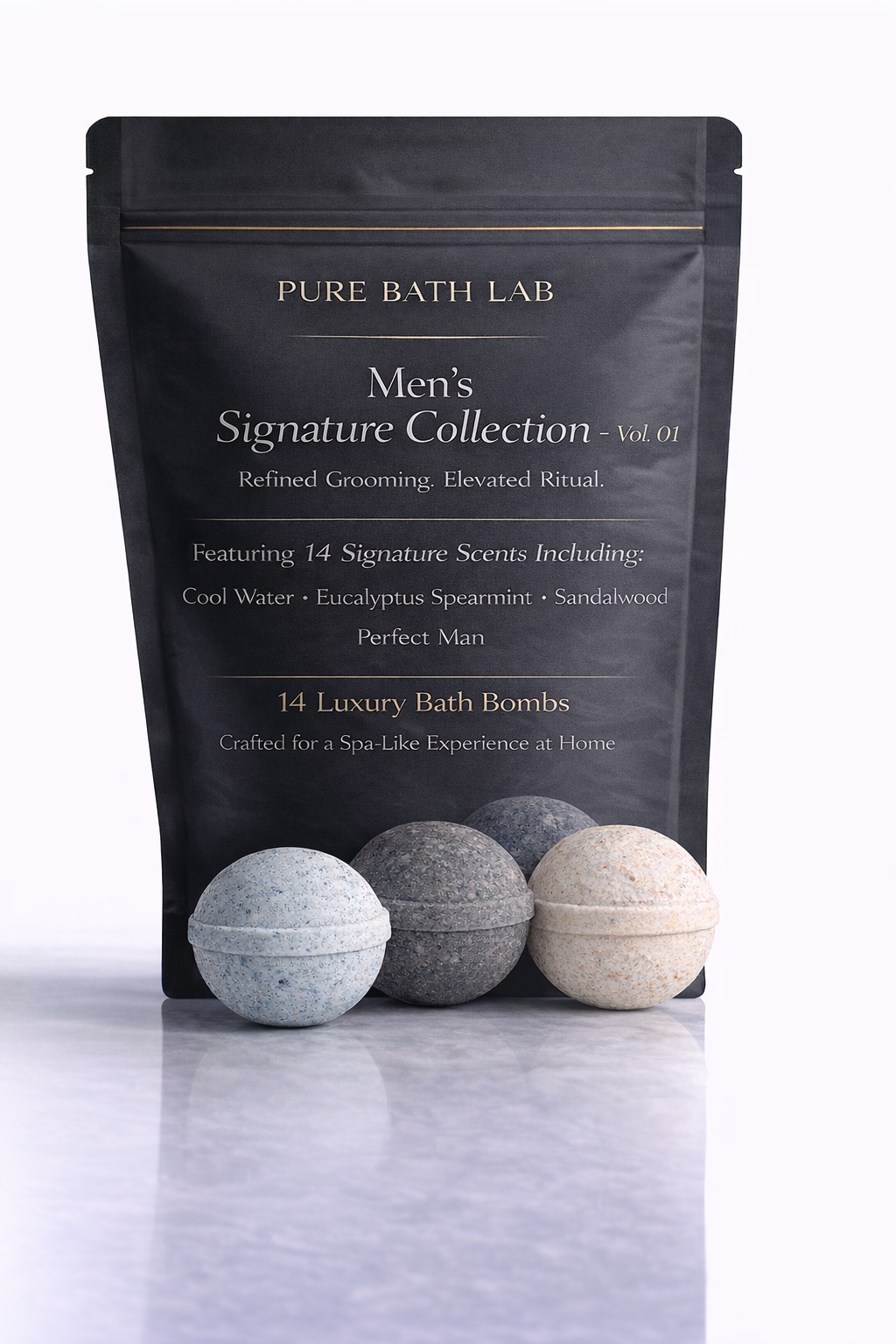 Men's Luxury Bath Bomb Gift Set