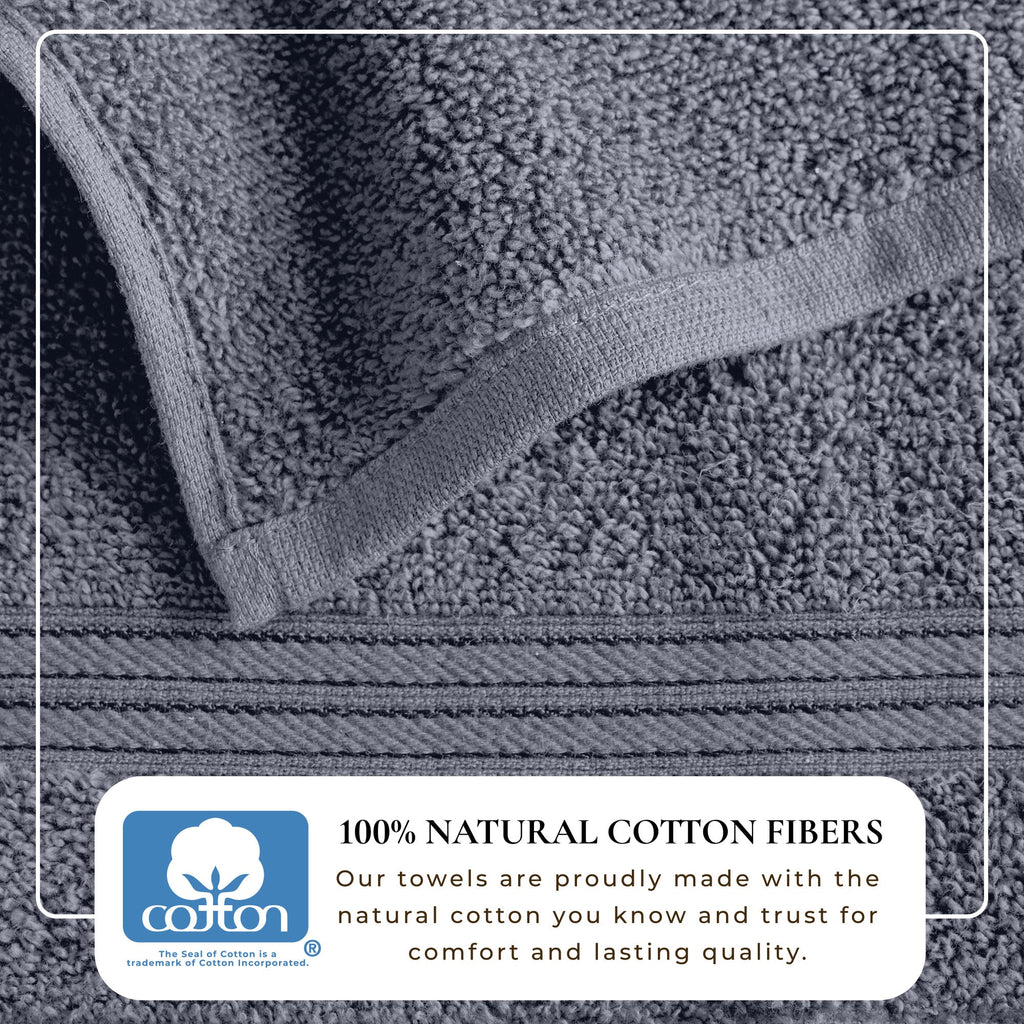 Cotton Terry Bath Towel Set