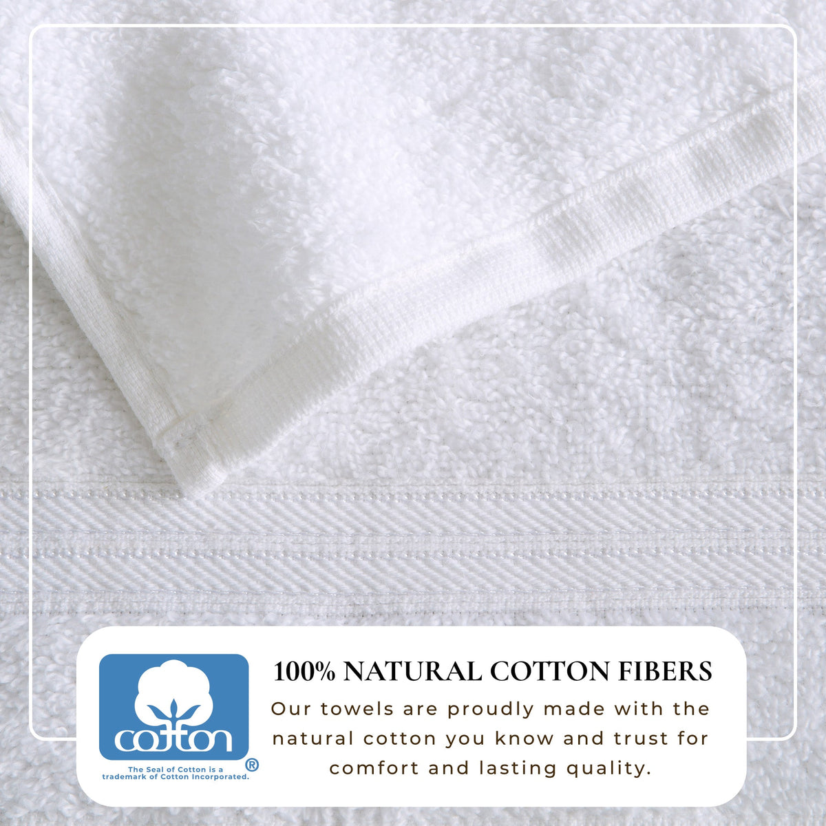 Cotton Terry Bath Towel Set