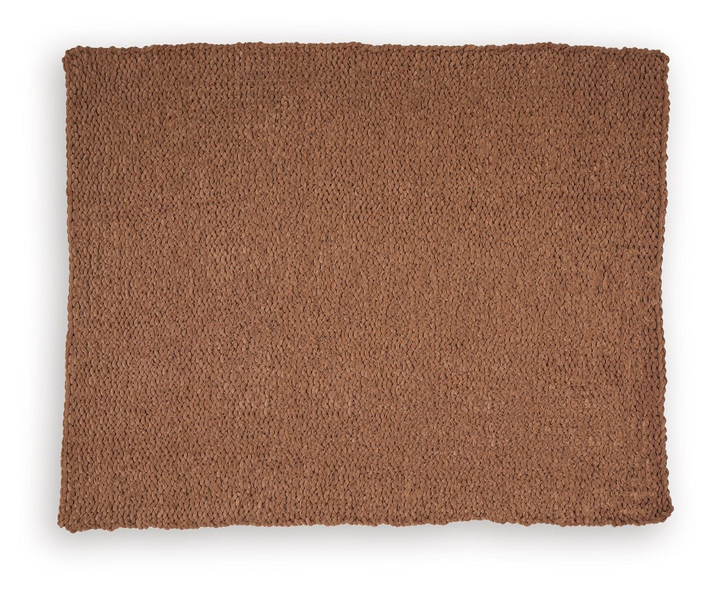 Chenille Knit Throw Blanket