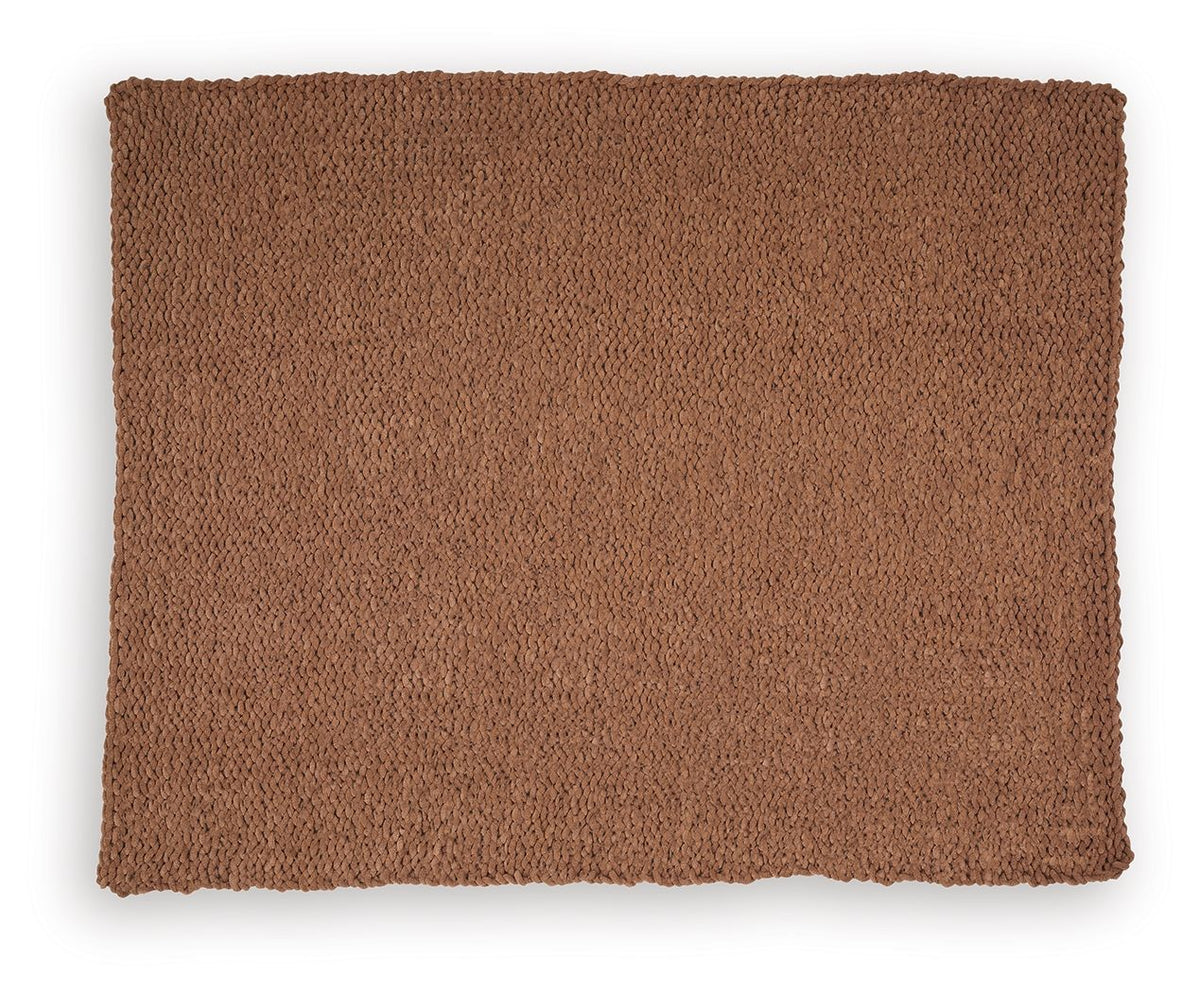 Chenille Knit Throw Blanket