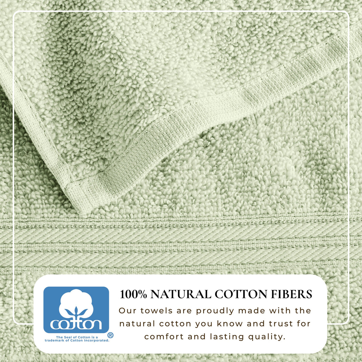 Cotton Terry Bath Towel Set