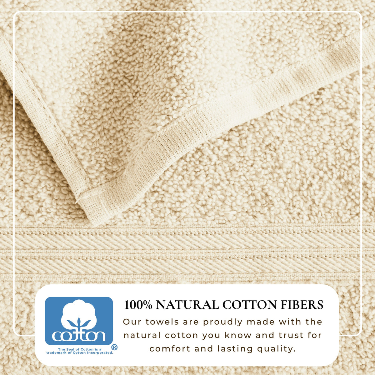 Cotton Terry Bath Towel Set