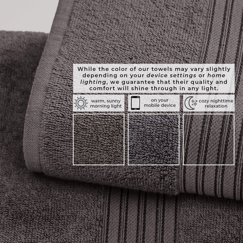 Cotton Terry Bath Towel Set
